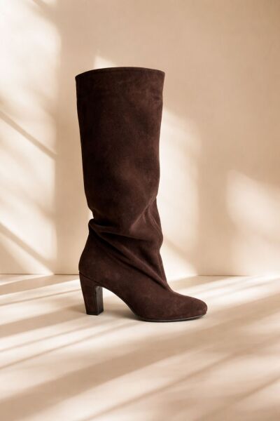 2958 KADIN GERÇEK DERİ  ÇİZME