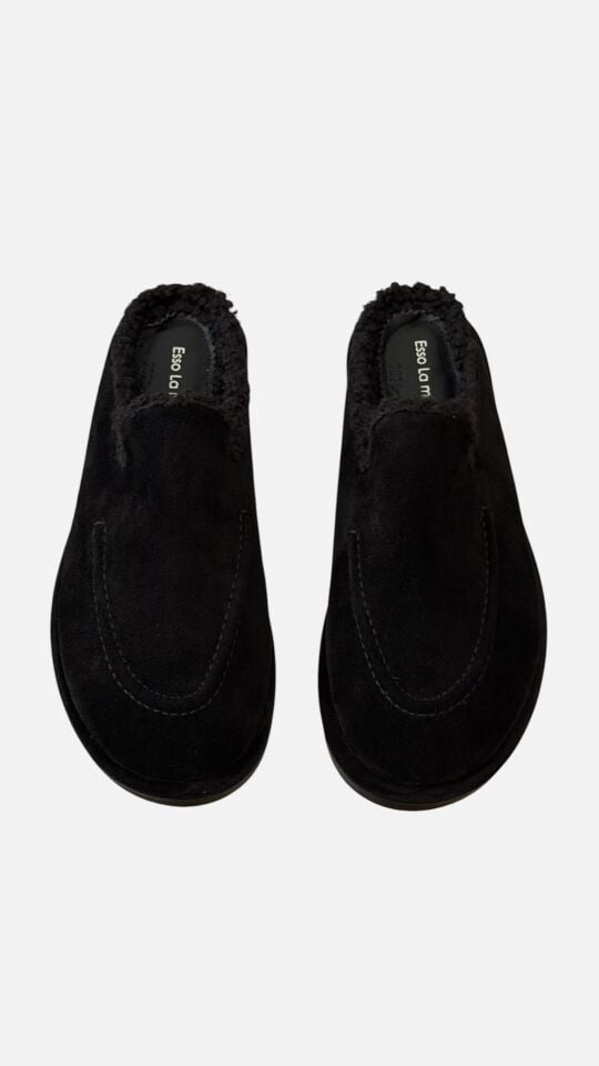 7076 KADIN GERÇEK DERİ İÇİ KÜRKLÜ LOAFER  TERLİK