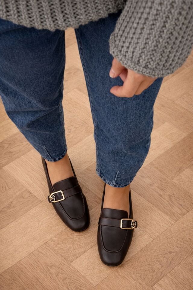 4113 KADIN GERÇEK DERİ LOAFER