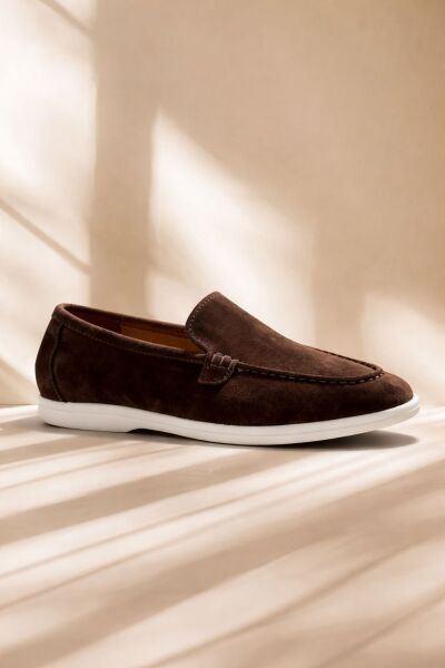 7072 KADIN GERÇEK DERİ SÜET LOAFER