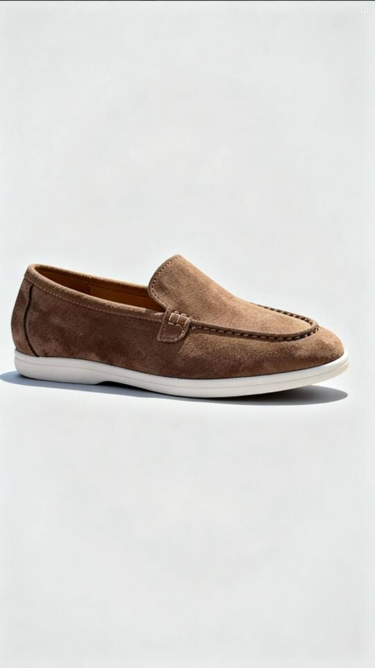 7072 KADIN GERÇEK DERİ SÜET LOAFER