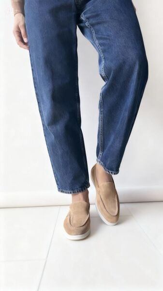 7072 KADIN GERÇEK DERİ SÜET LOAFER