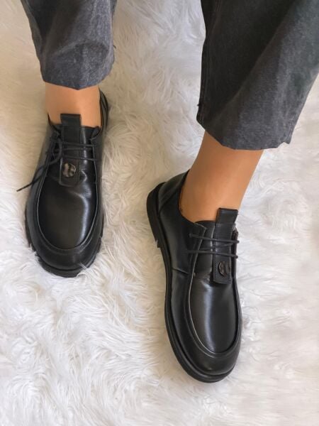 6002-TB KADIN GERÇEK DERİ  LOAFER