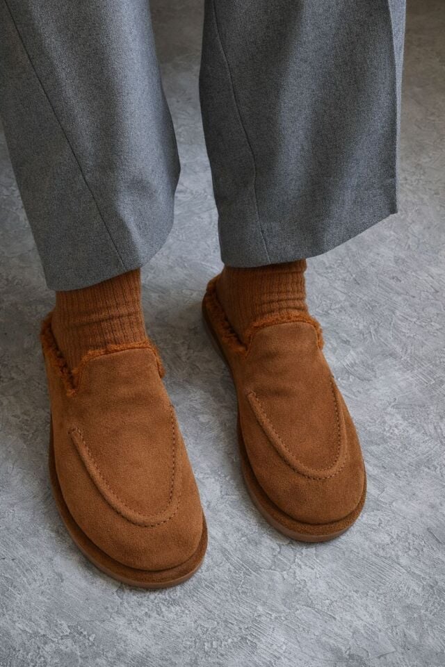 7076 KADIN GERÇEK DERİ İÇİ KÜRKLÜ TERLİK