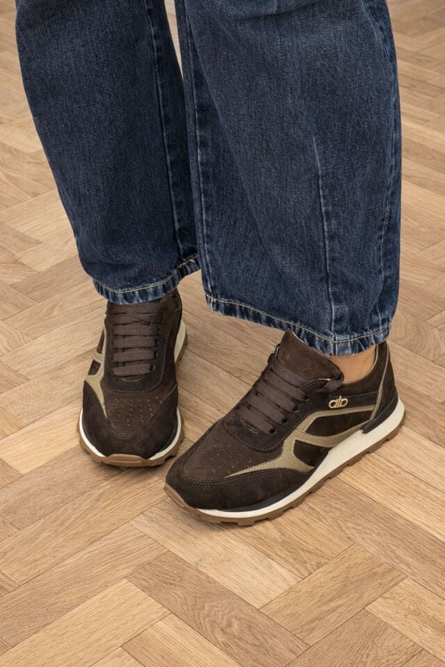 Y-7075 KADIN GERÇEK DERİ SNEAKER AYAKKABI