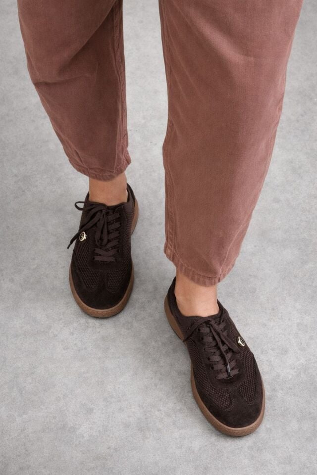 224-2028 KADIN GERÇEK DERİ SNEAKER AYAKKABI