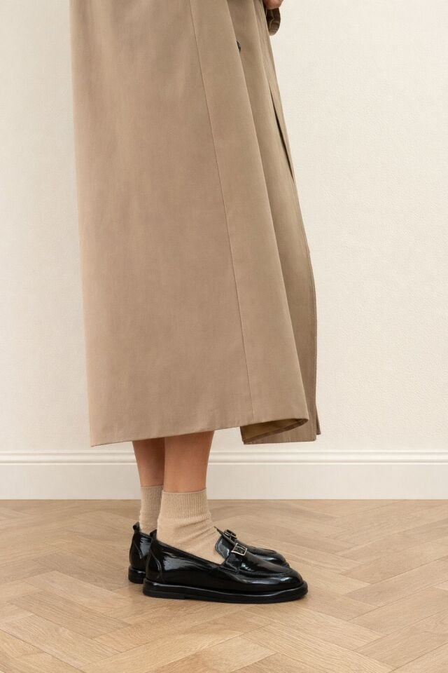 041-262 KADIN GERÇEK DERİ LOAFER AYAKKABI