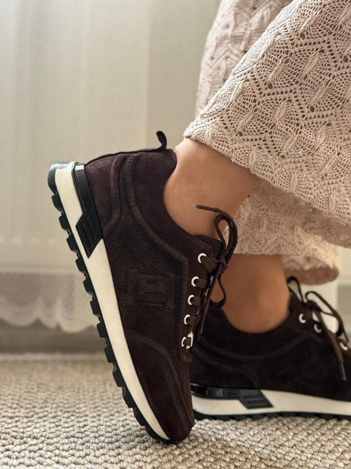 653 KADIN GERÇEK DERİ SNEAKER