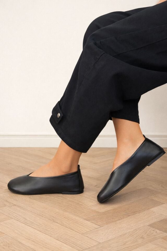 476-356 KADIN GERÇEK DERİ BABET AYAKKABI